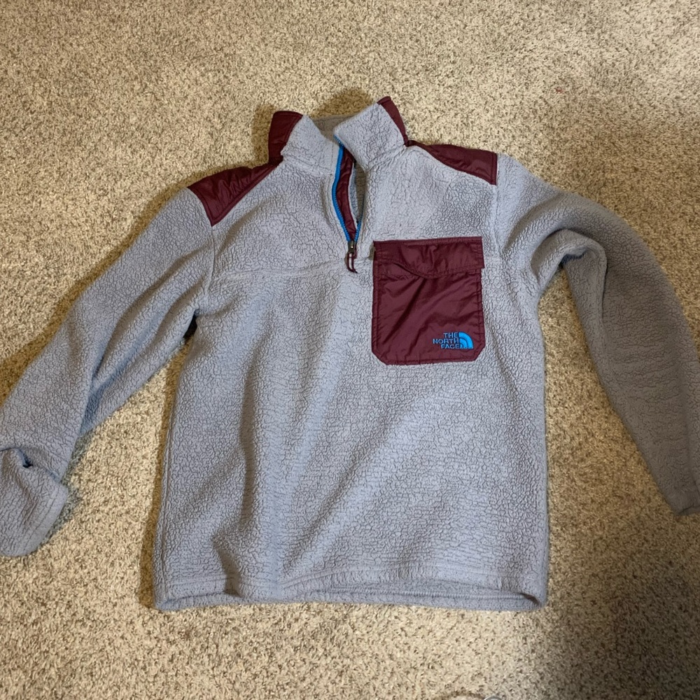 Men’s NorthFace 3/4 zip pullover